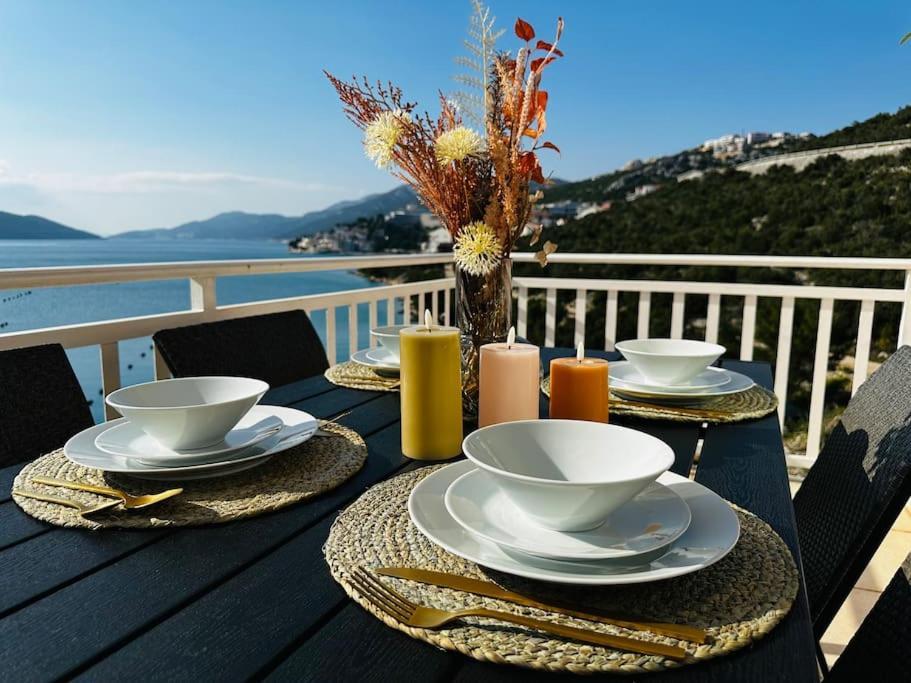 Beautiful Fully Renovated Apartment By The Sea, Large Balcony With Enchanting Views Neum Εξωτερικό φωτογραφία